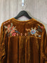 Johnny Was Denali Velvet Relaxed Trapunto Tunic Size X-Large New